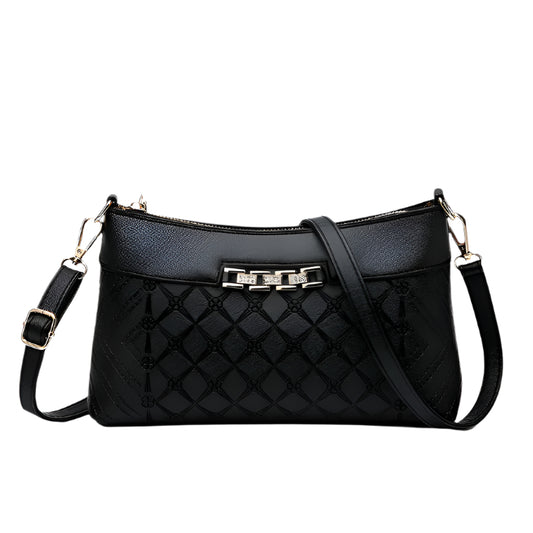 Elegant Shell-Shaped PU Leather Handbag – Versatile Shoulder & Crossbody Bag for Women